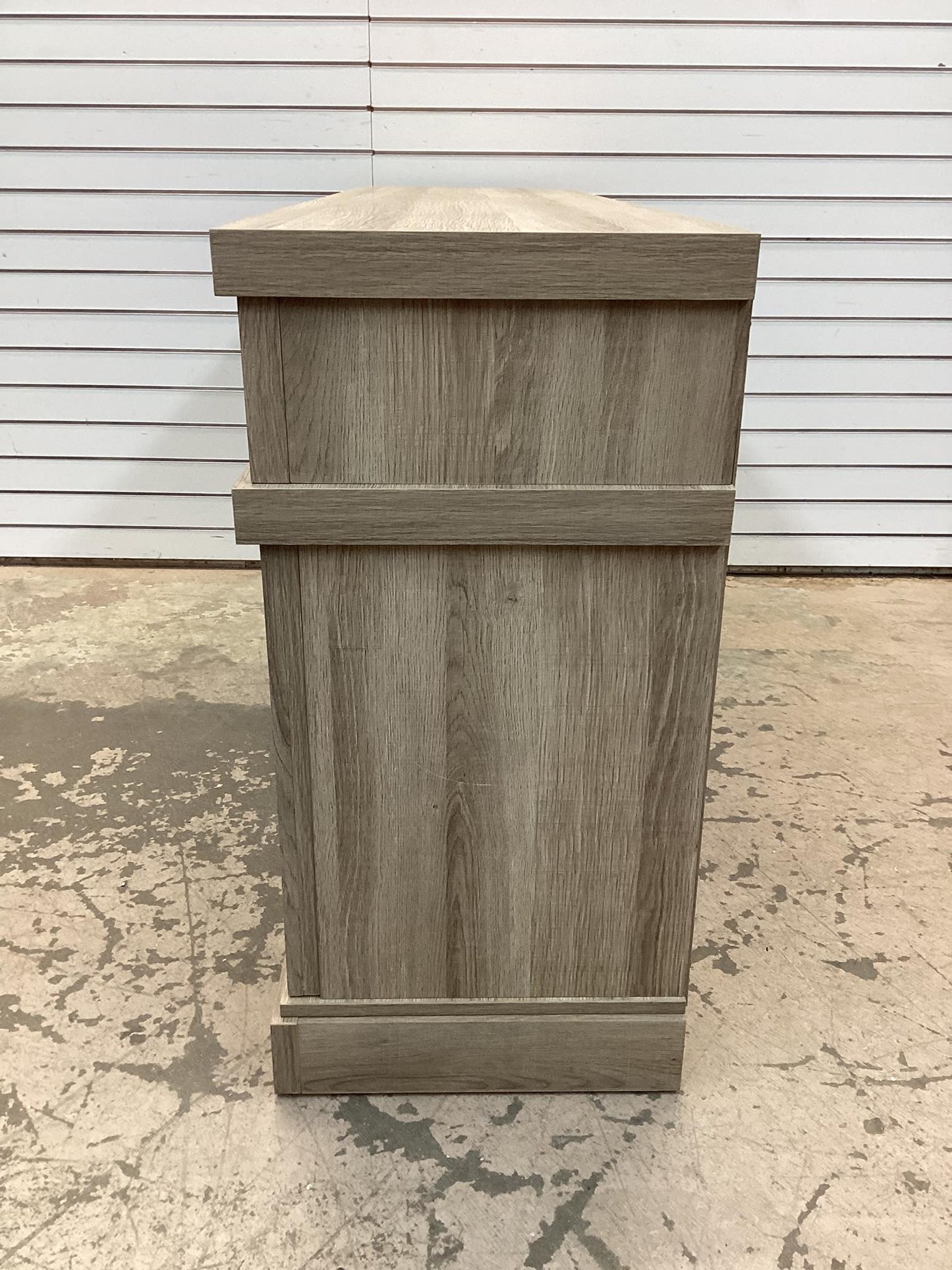 SCOTT LIVING MEYERSON 60 in. Freestanding Media Console Wooden Electric Fireplace