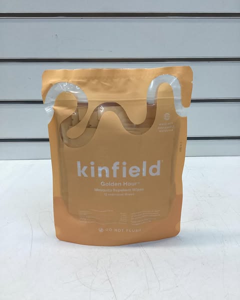 Kinfield Golden Hour 12-Pack Mosquito Repellent Wipes