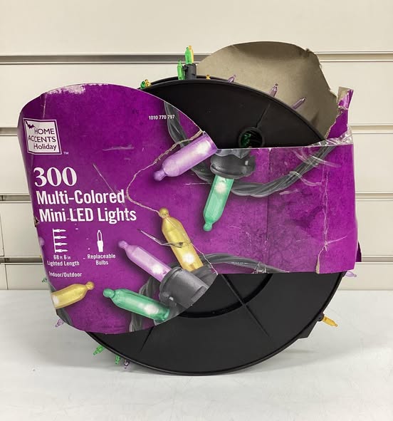 Home Accents Holiday 300 Multi-Colored Mini LED Lights
