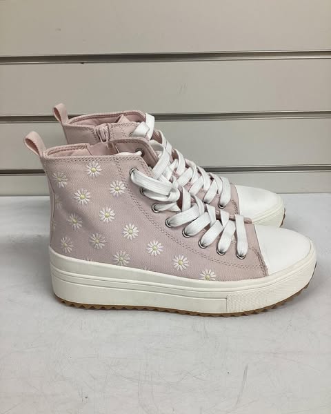 Girls Art Class Blush Blakely Hi Top Sneakers Tennis Shoe Size 4