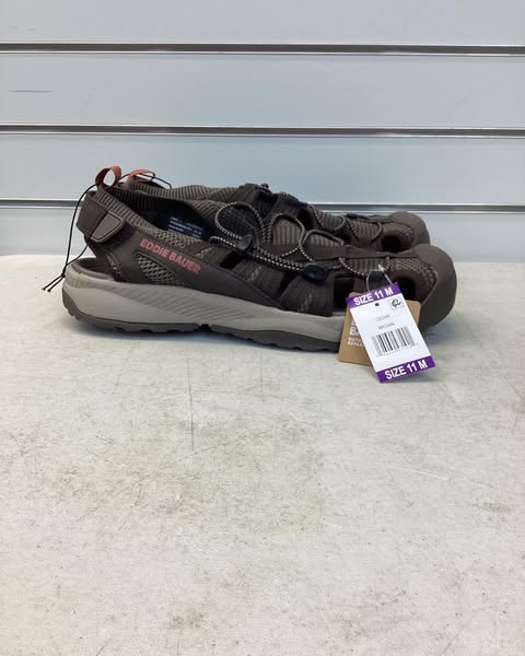 Eddie Bauer Men's Water Sandal, Size 11, Color Brown