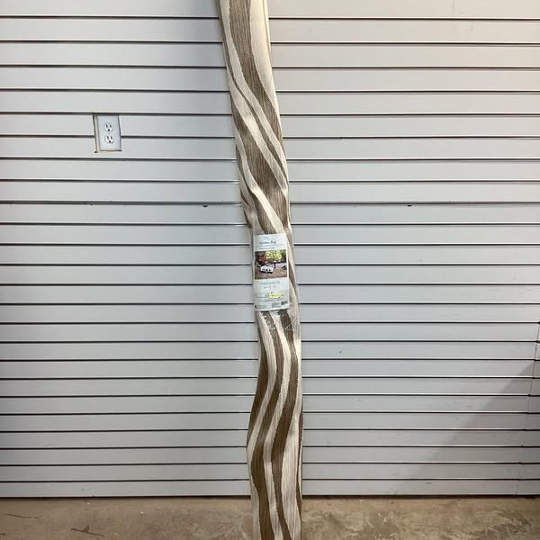 Wavy Lines Outdoor Area Rug Beige/Natural Brown - Threshold