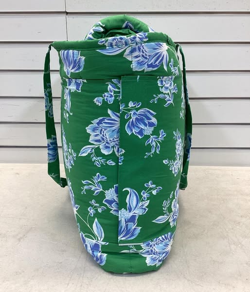 Draper James 4-Piece Printed Cotton Quilt Set, Full/Queen Size, Color Floral Green