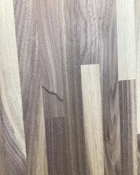 AMERICAN HARDWOOD INDUSTRIES 6 ft. L x 36 in. D Unfinished Walnut Solid Wood Butcher Block Countertop Island with Square Edge