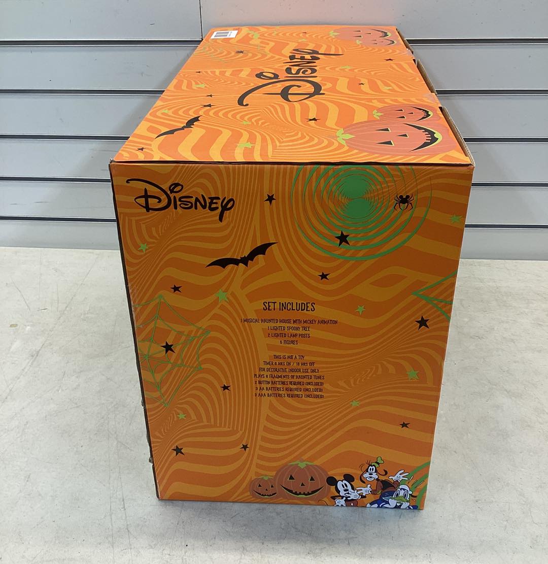 Disney Pre-Lit Animated Halloween Village, 9 pc.