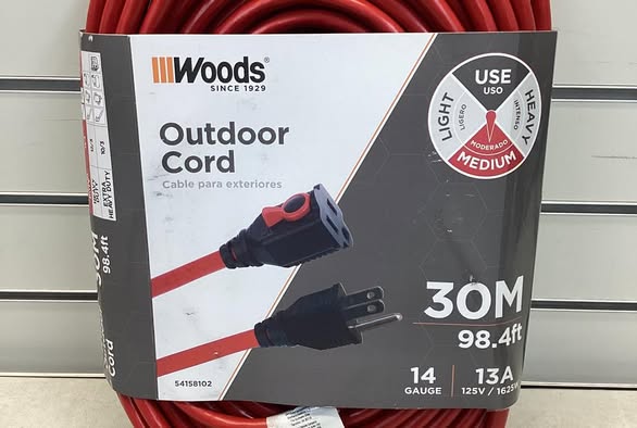 Woods Outdoor EXTENSION CORD