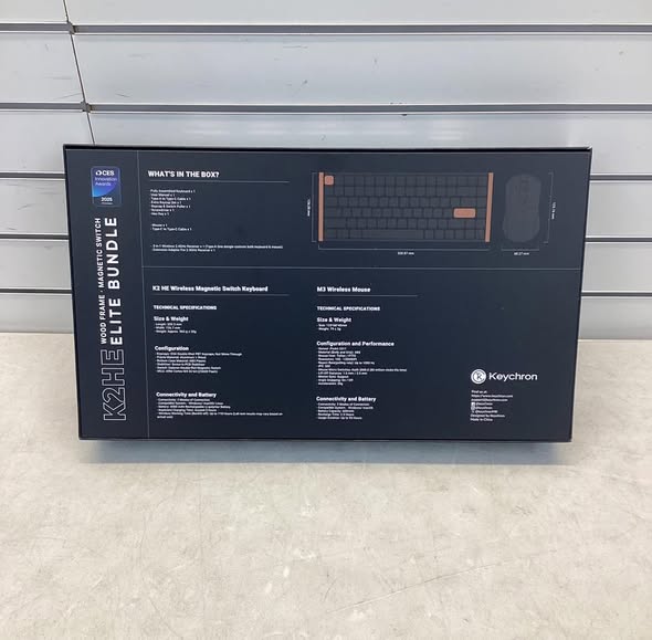 Keychron K2HE Elite Bundle Mouse and Keyboard Bundle