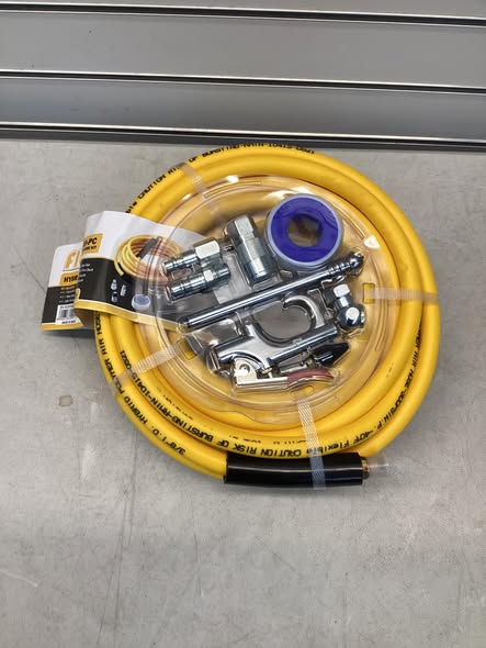Flo-lie Hybrid 12 pc Air Hose Kit 50ft x 3/8”