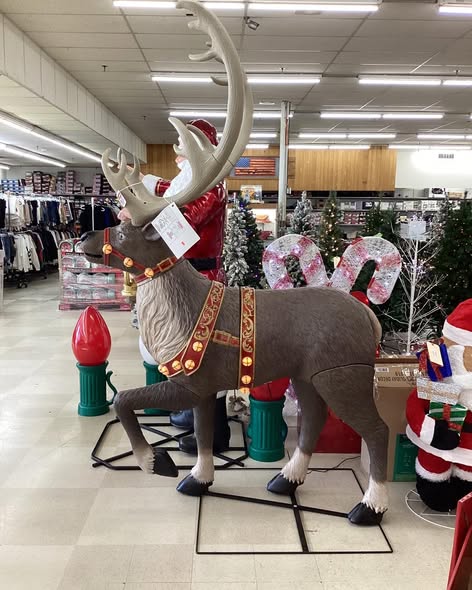 Home Accent Holiday 8.5 ft. Giant-Sized LED Towering Reindeer