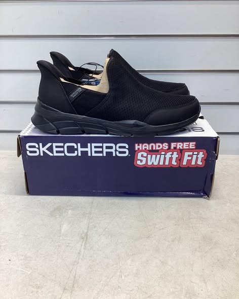 Skechers Men's Equalizer Hands Free Swift Fit Slip-On Sneaker Size 10