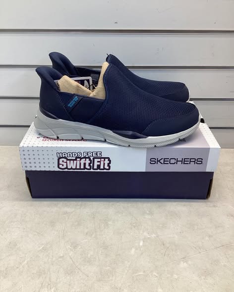 Skechers Men's Equalizer Hands Free Swift Fit Slip-On Sneaker Size 10