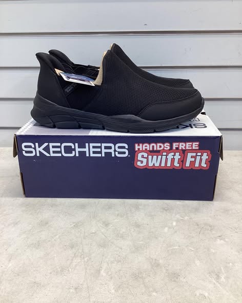 Skechers Men's Equalizer Hands Free Swift Fit Slip-On Sneaker Size 11
