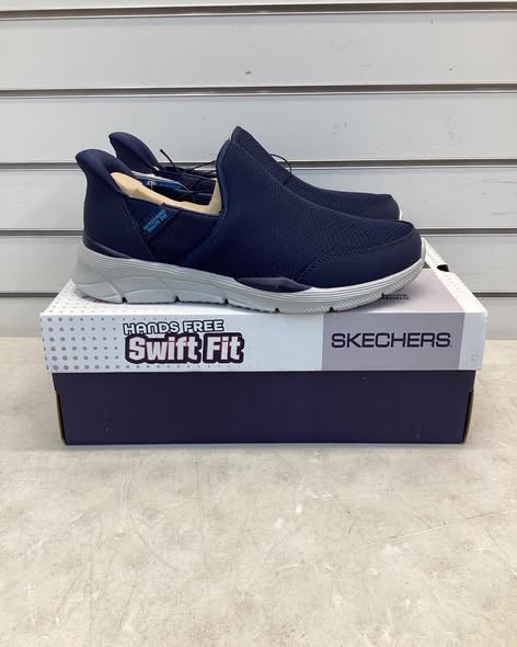 Skechers Men's Equalizer Hands Free Swift Fit Slip-On Sneaker Size 8.5