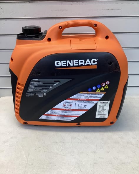 Generac GP Series 2500 -Watt Single Fuel (Gasoline) Inverter Generator