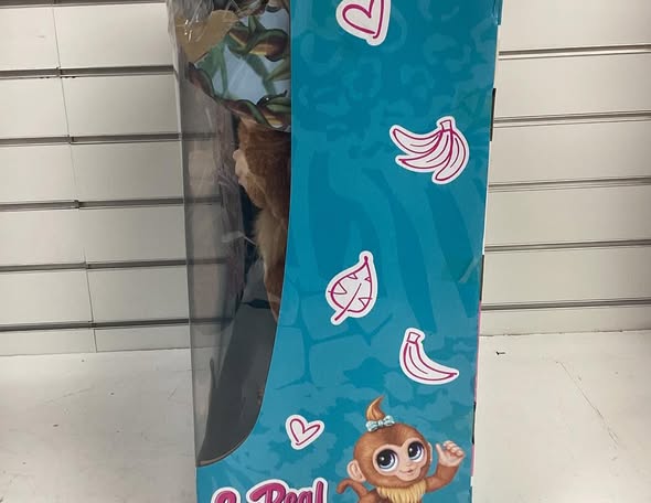 furReal Peanut the Playful Monkey Interactive Toy: FurReal Friends, Polyester Stuffed Zoo Animal