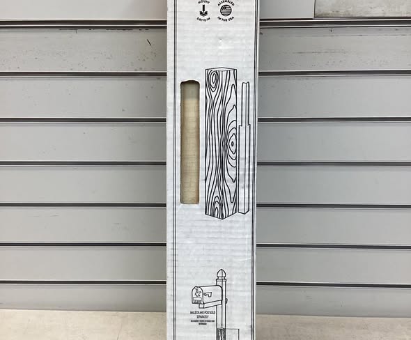 Architectural Mailboxes In-ground Post Anchor Kit, Wood and Steel