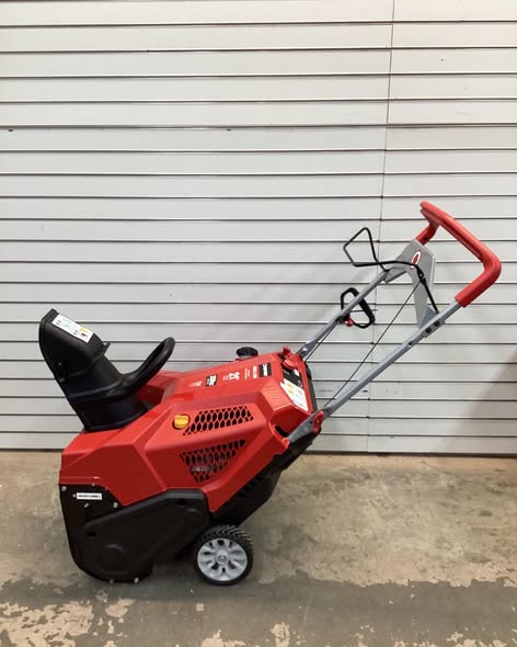 Troy-Bilt Squall 21 in. 208 cc Electric Start Single-Stage Gas Snow Blower with E-Z Chute Control