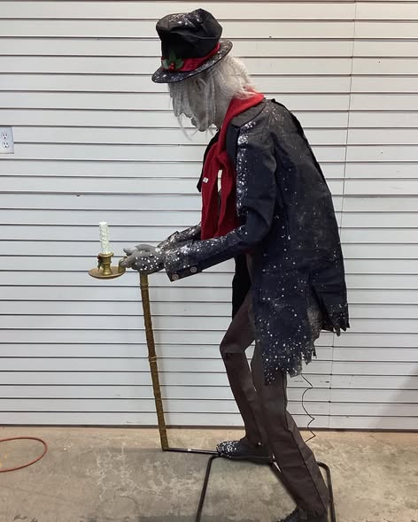 6Ft Animated Scrooge