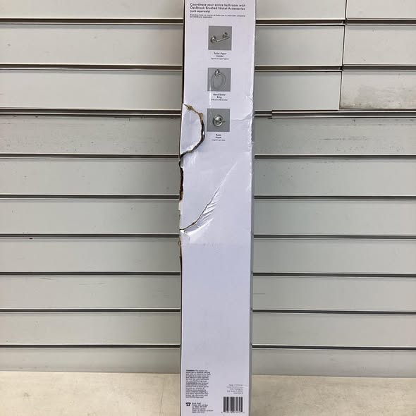 OakBrook Brushed Nickel Towel Bar 24 in. L