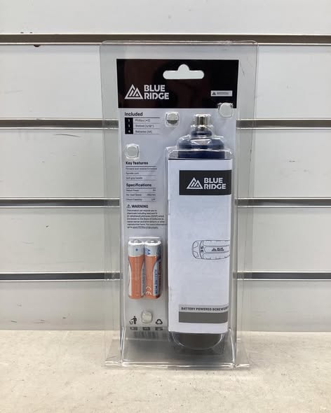 Blue Ridge Tools Battery Powered Screwdriver