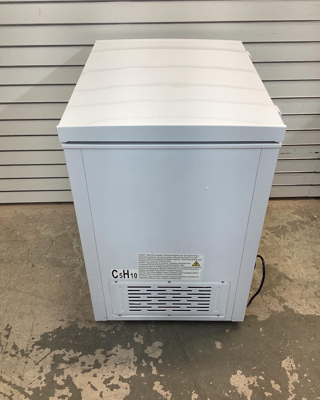 Frigidaire 5.0 Cu. ft. Chest Freezer, White
