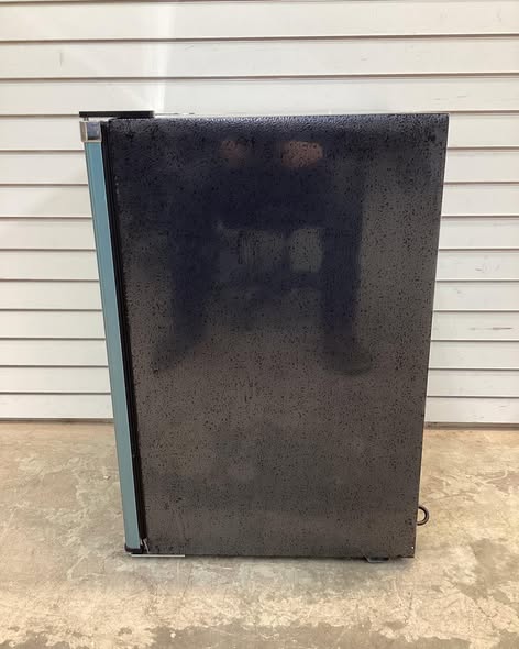 Frigidaire 4.6 cu. ft. Retro Mini Fridge with Platinum Door Design with Freezer