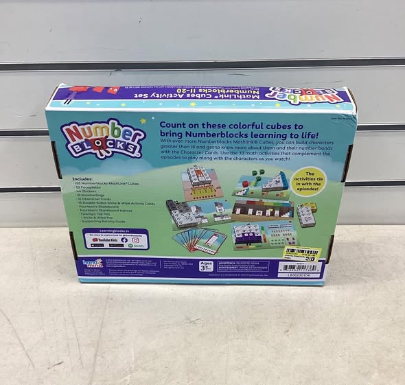 hand2mind Numberblocks 11–20 Activity Set with MathLink Cubes