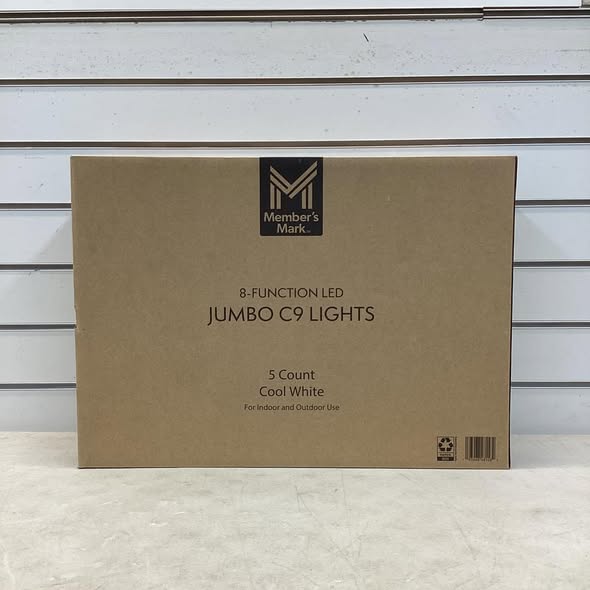 Member's Mark 5ct LED Jumbo C9 Lights
