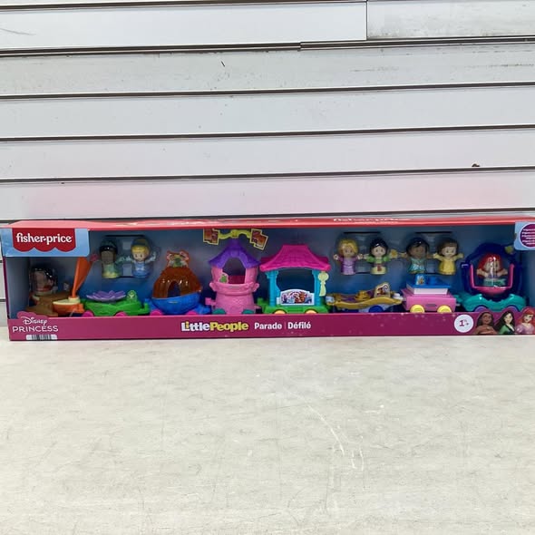 Fisher-Price Little People Disney Princess Parade Figure & Vehicle Set
