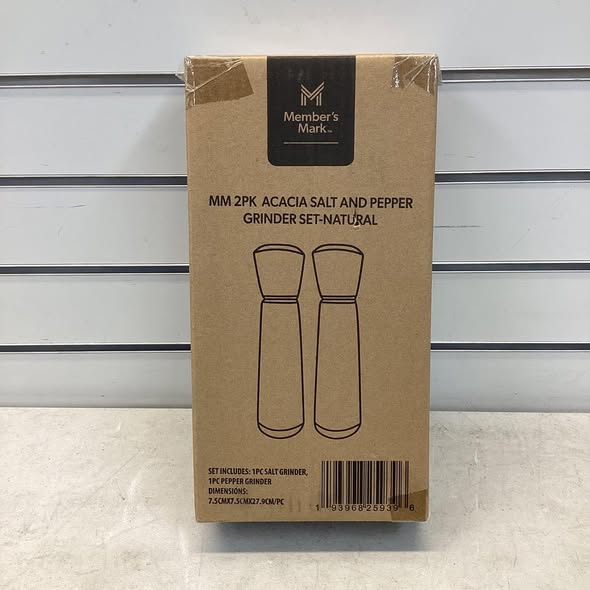 Member's Mark Acacia Salt and Pepper Mill Set