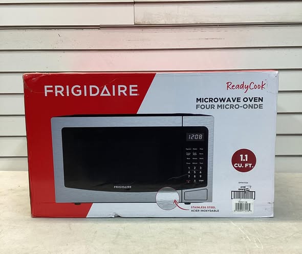 Frigidaire 1.1 cu. ft. 1000 W Countertop Microwave in Stainless Steel