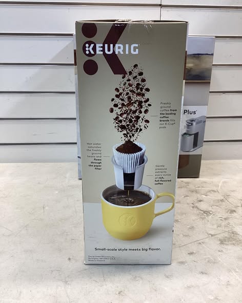Keurig K-Mini Single-Serve K-Cup Pod Coffee Maker, Silver