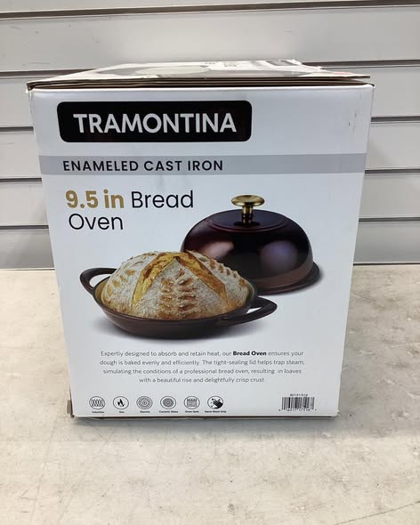 Tramontina 9.5" Enamel Cast Iron Bread Oven