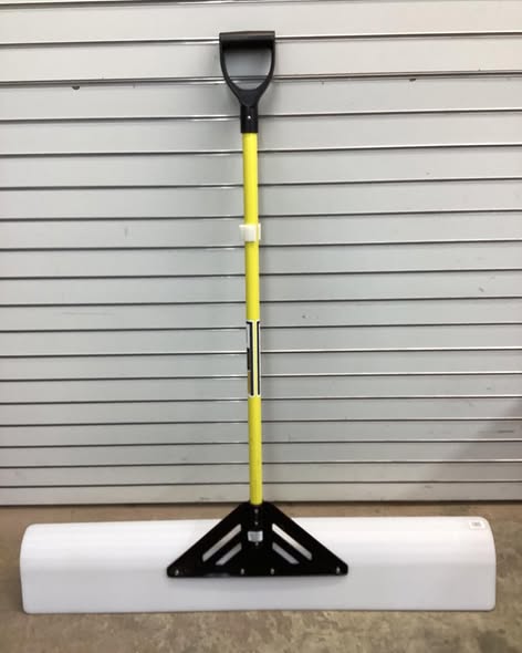 The SnowPlow Original Snow Pusher, 48in.W