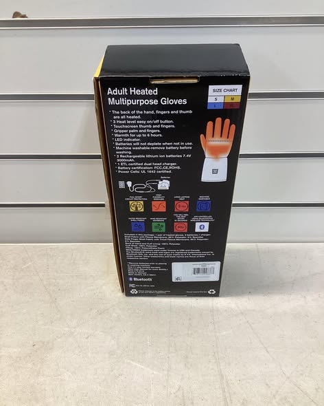 Realtree Adult Multipurpose Heated Gloves, Size Large/XL