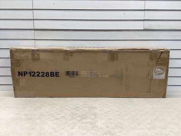 Costway 13 FT Large Patio Umbrella with LED Solar Lights and Crank Handle