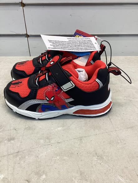 Spider Man Toddler Boys Light-Up Athletic Sneaker size 10