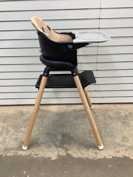Costway 6-in-1 Baby Upholstered High Chair with Removable Dishwasher and Safety Harness