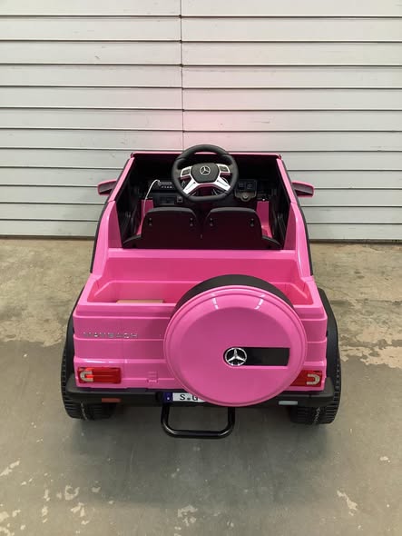 Costway Mercedes Benz 12V Electric Kids Ride On Car RC Remote Control W/Trunk Pink