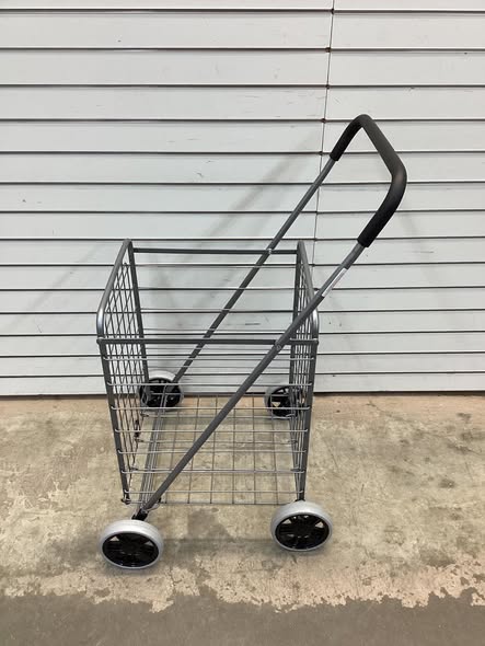 COSTWAY Shopping Cart with Wheels