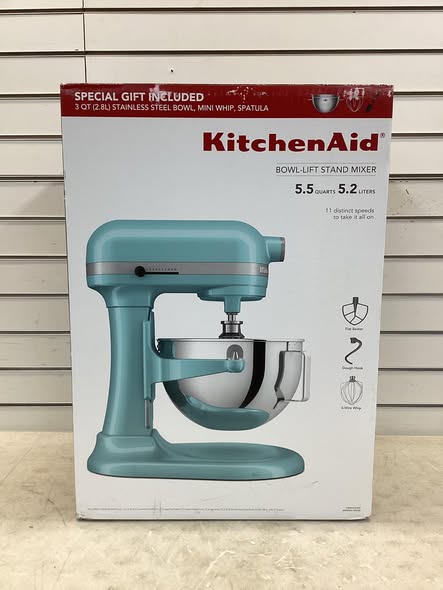 KitchenAid 5.5 Quart Bowl-Lift Stand Mixer with Attachments