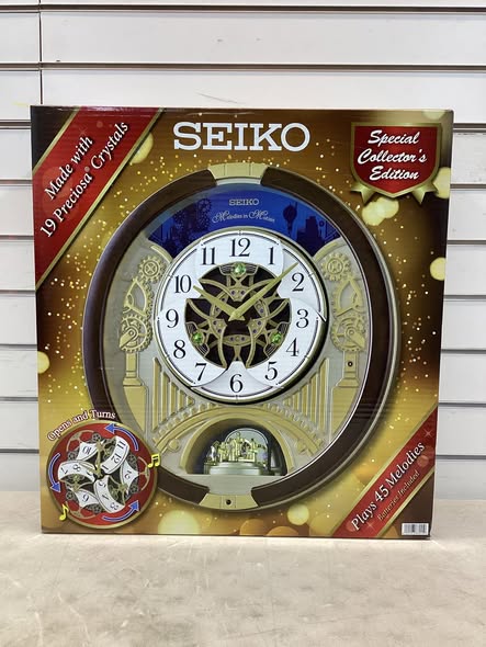 Seiko Melodies In Motion 2025 Wall Clock (Limited Edition)