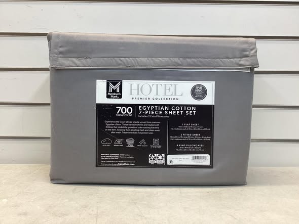 Member’s Mark Hotel Premier Collection 700-Thread-Count Solid Split King Size