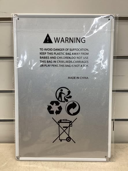 8x12 metal sign