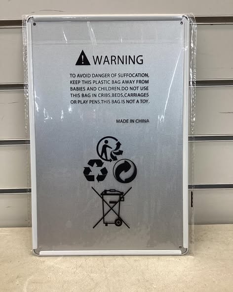 8x12 metal sign