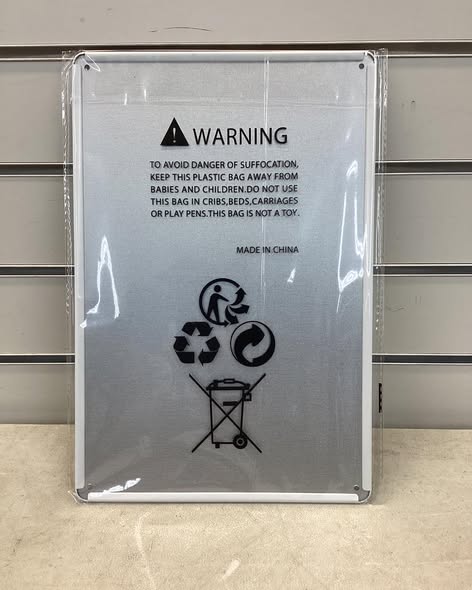 8x12 metal sign