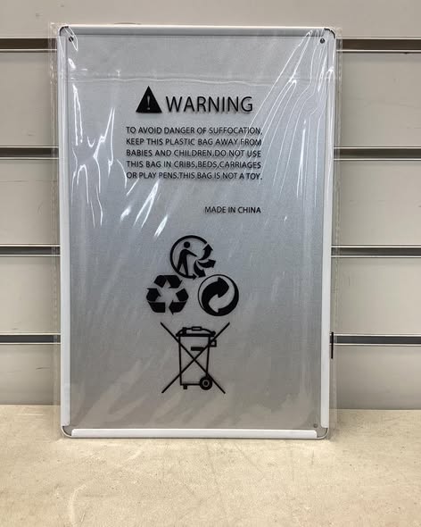 8x12 metal sign