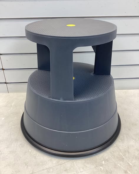 Costway Kick Stool Rolling Step Stool W/ Non-Slip Rubber Platform