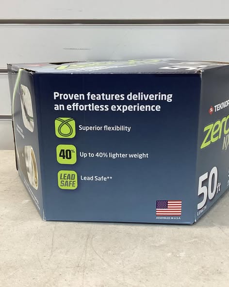 Zero-G NXT 5/8-in x 50-ft Premium -Duty Kink Free Hybrid polymer Gray Hose