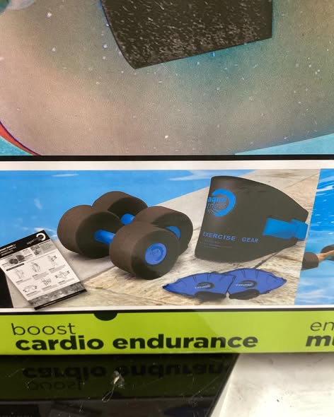 Aqua Fitness Deluxe Training System 6-Piece Fitness Set | Water Aerobics & Fitness Equipment for Pool